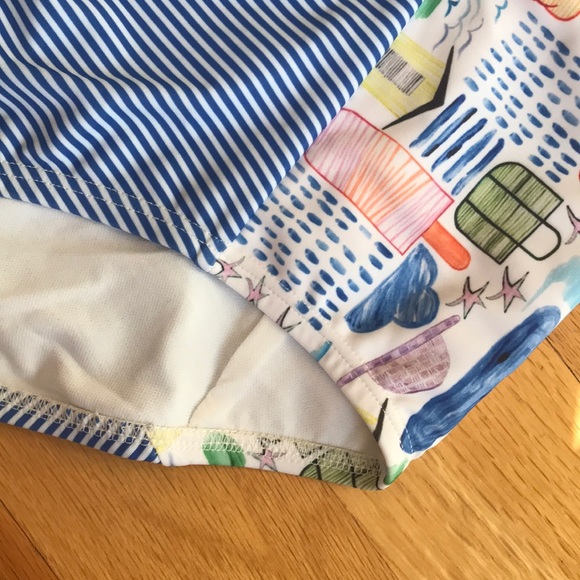 Siloett High Rise Bikini Bottoms, Multicolored NWT - Picture 4 of 8